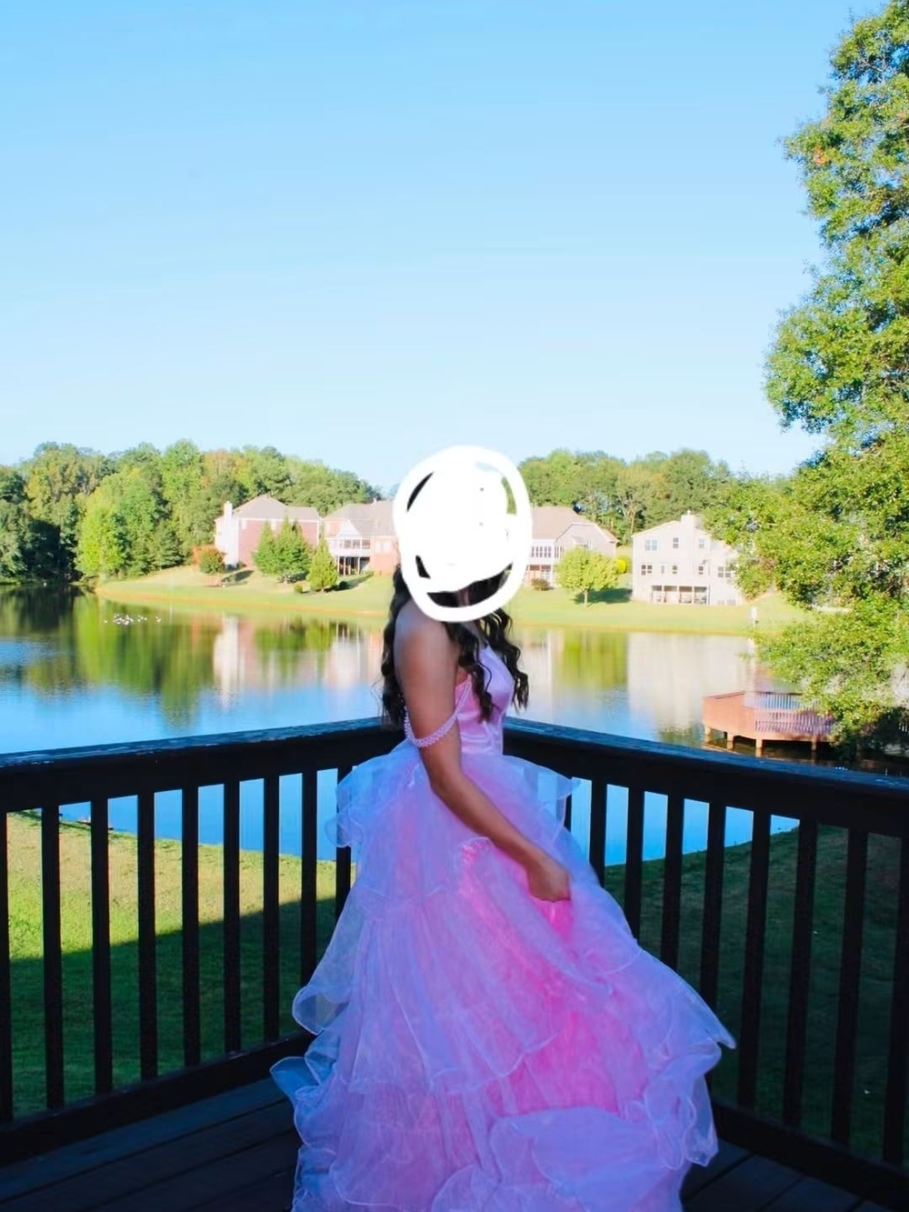 Pink Tulle Prom/Sweet 16 Dress